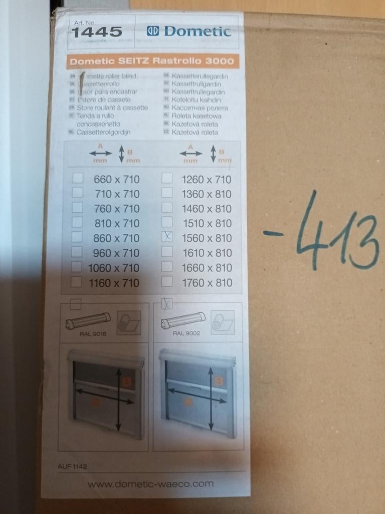Dometic Seitz Rastrollo 3000 dubbele hor voor caravan, Caravans en Kamperen, Caravan accessoires, Ophalen of Verzenden