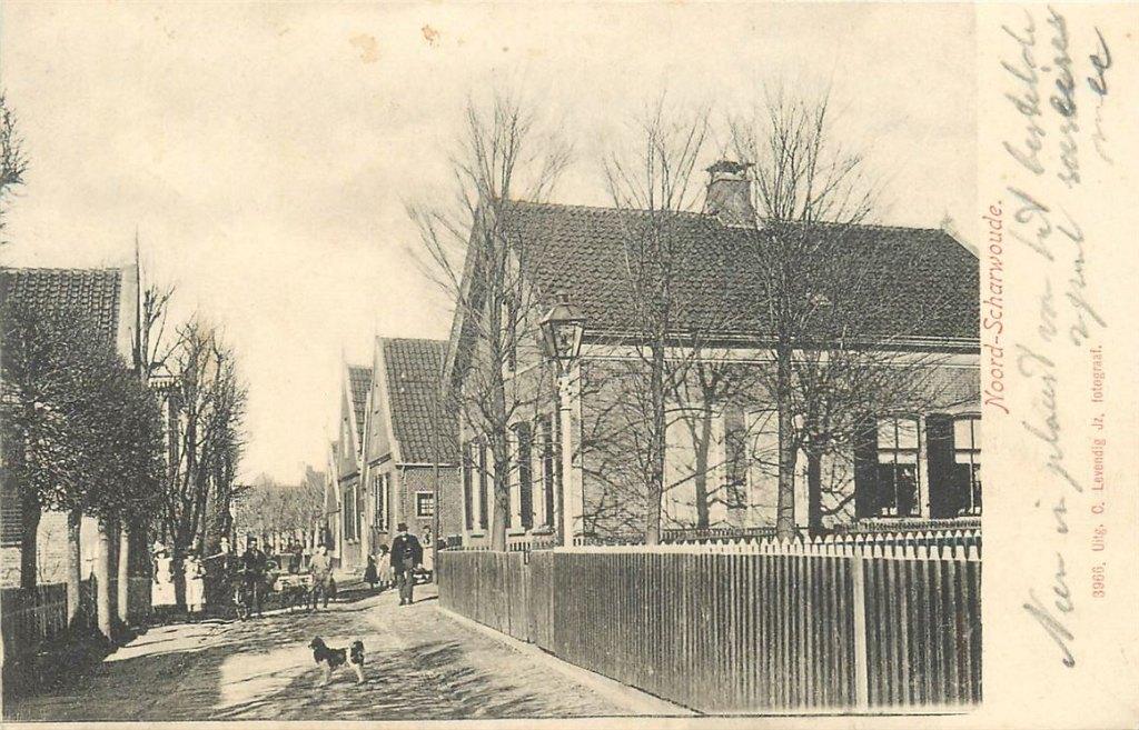 701-242-009 Noord Scharwoude, Verzenden, Voor 1920, Noord-Holland