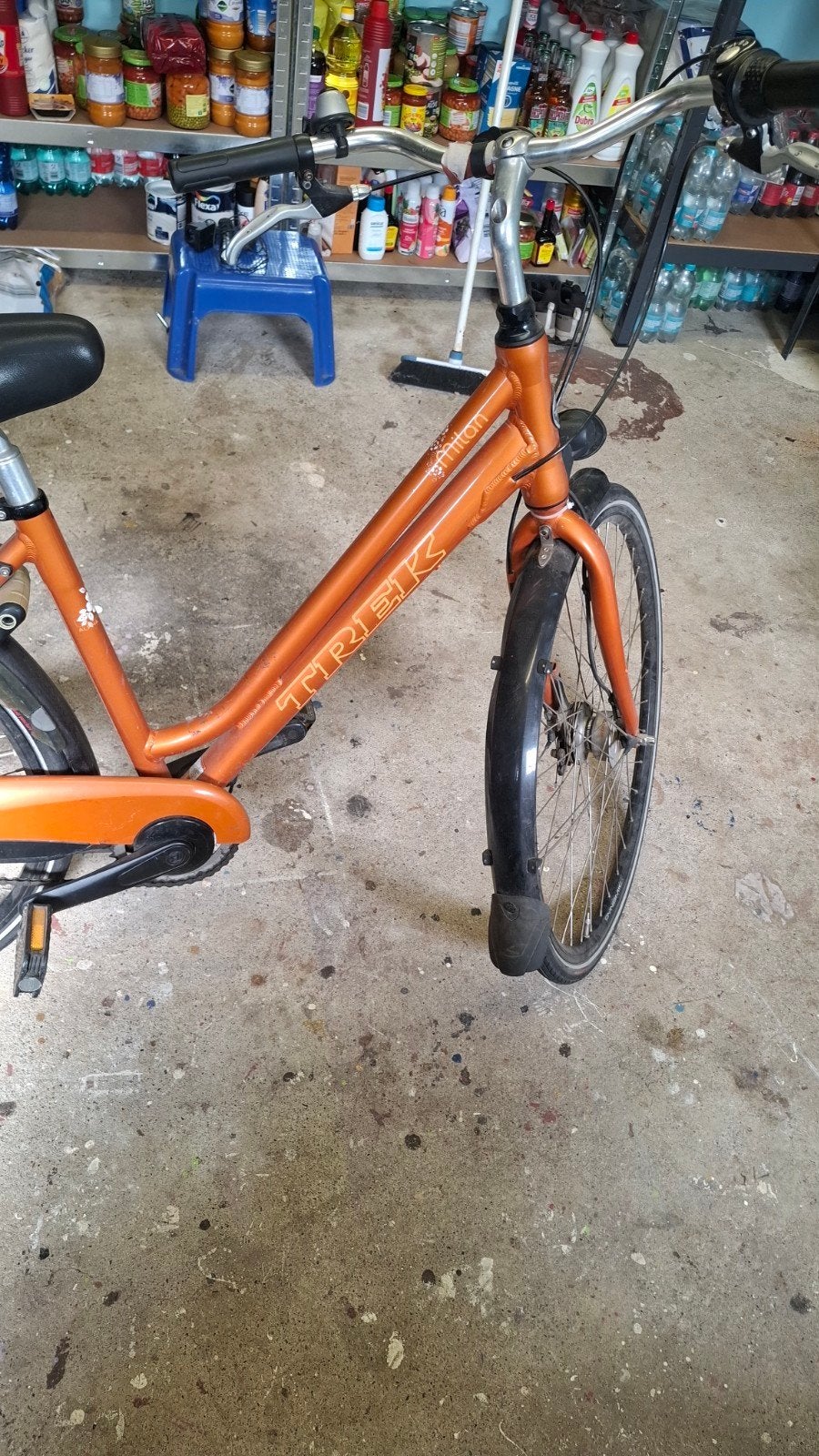 Trek damesfiets, Fietsen en Brommers, Fietsen | Dames | Damesfietsen, Gebruikt, 47 tot 50 cm, Versnellingen, Trommelrem