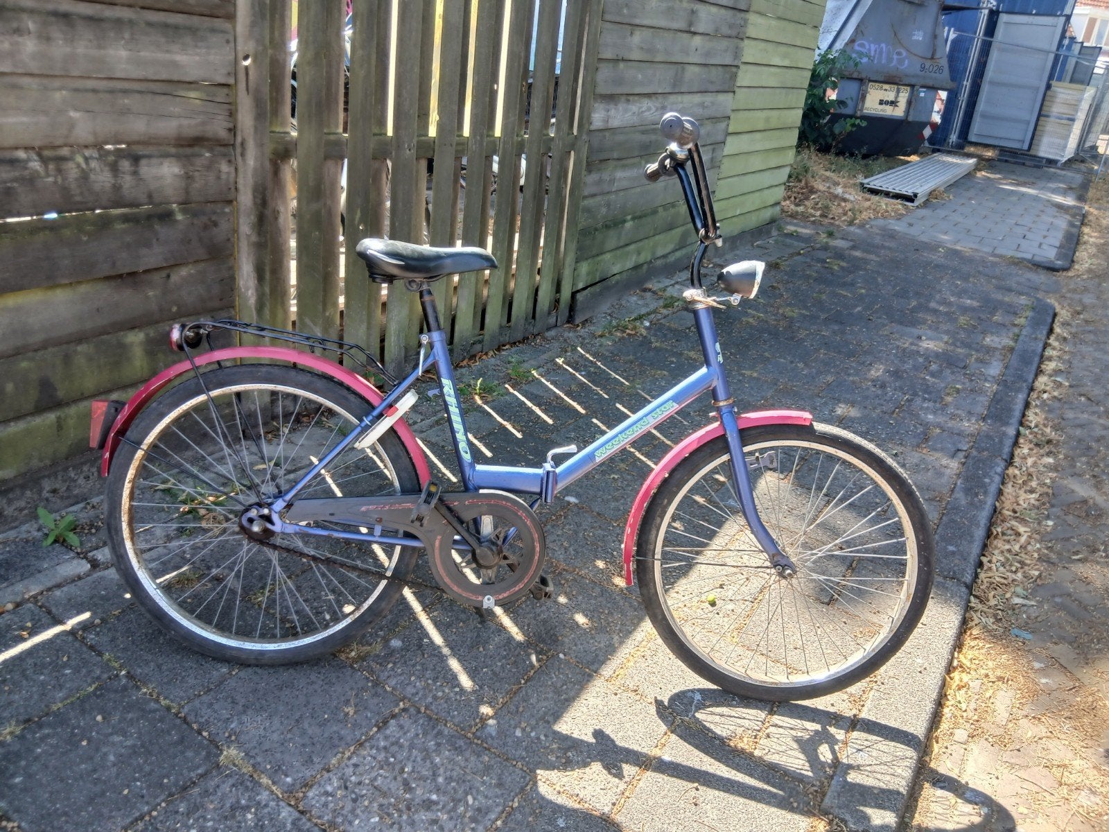 vouwfiets 24 inch  achter rem, Ophalen, Gebruikt