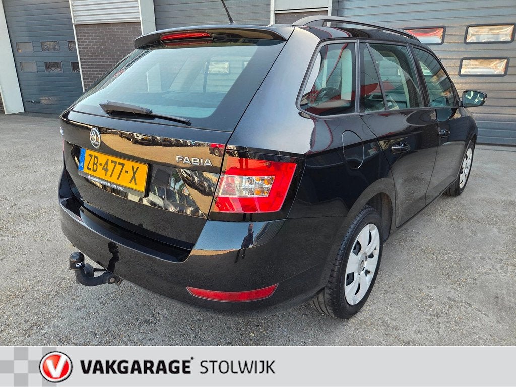 Skoda Fabia Combi 1.0 Active, Trekhaak, Airco, Cruise-contro, Stof, Gebruikt, Origineel Nederlands, Handgeschakeld