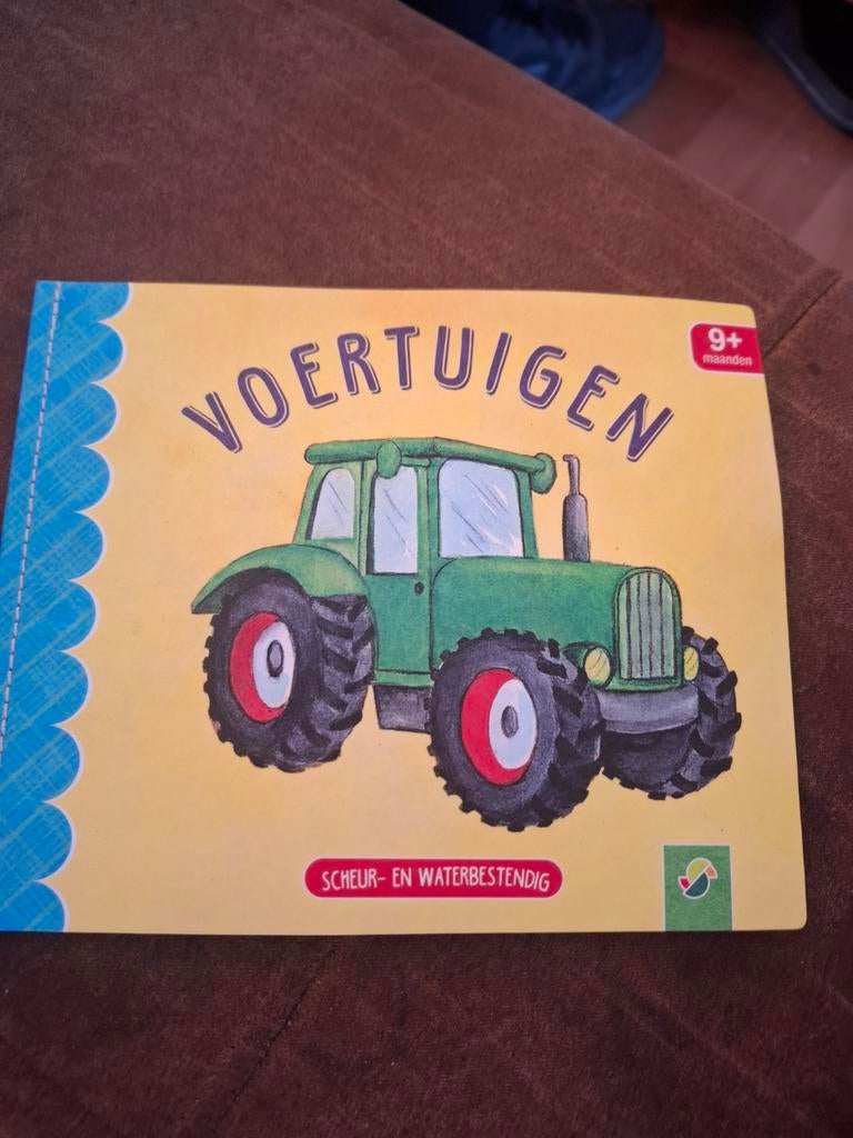 Voertuigen Boek - Scheur- en Waterbestendig voor Kleintjes, Zo goed als nieuw, Ophalen, Onbekend, Uitklap-, Voel- of Ontdekboek