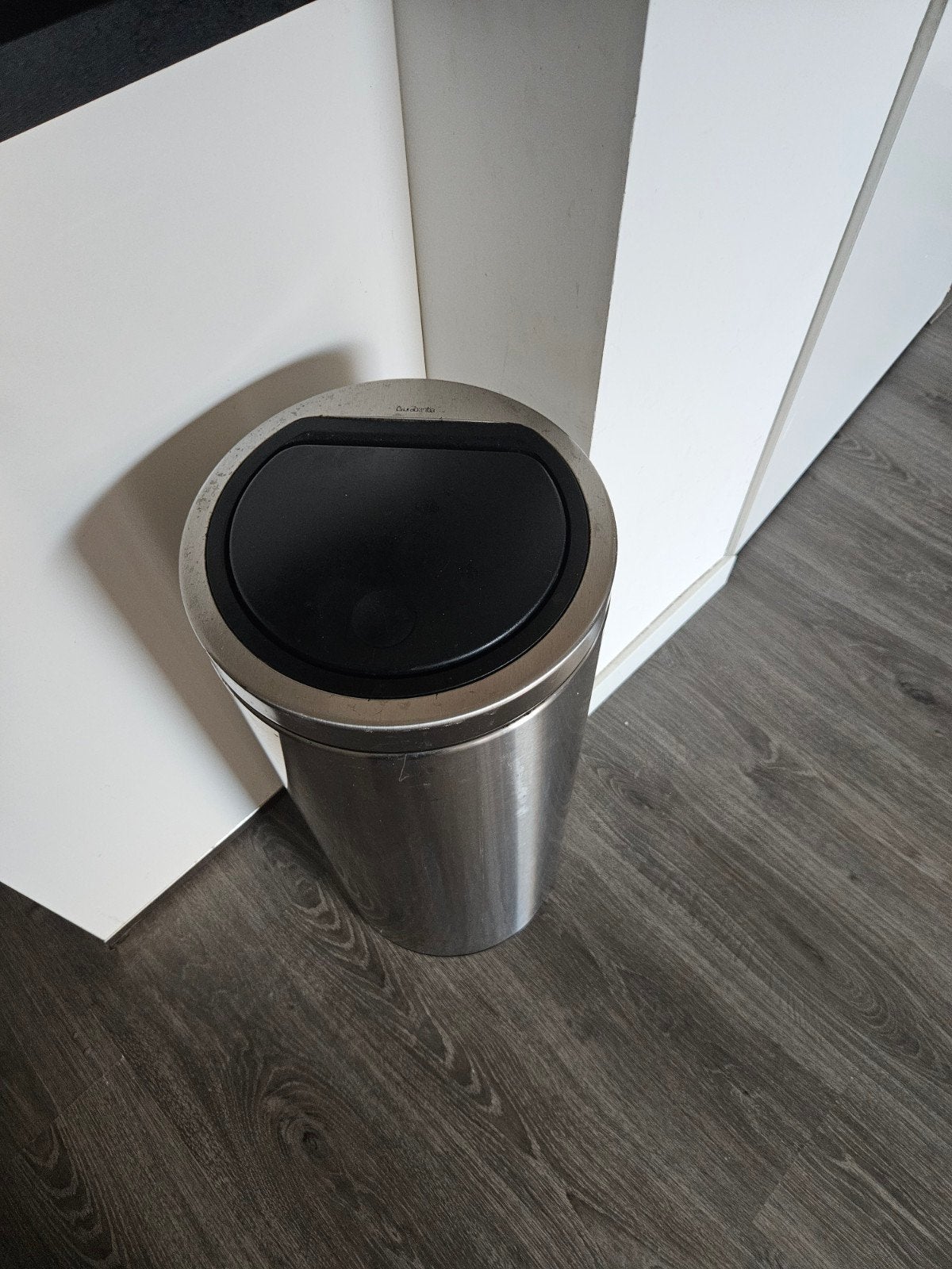 Brabantia 30L Touch Bin - RVS Prullenbak, Huis en Inrichting, Woonaccessoires | Prullenbakken, 20 tot 30 liter, Ophalen, Gebruikt