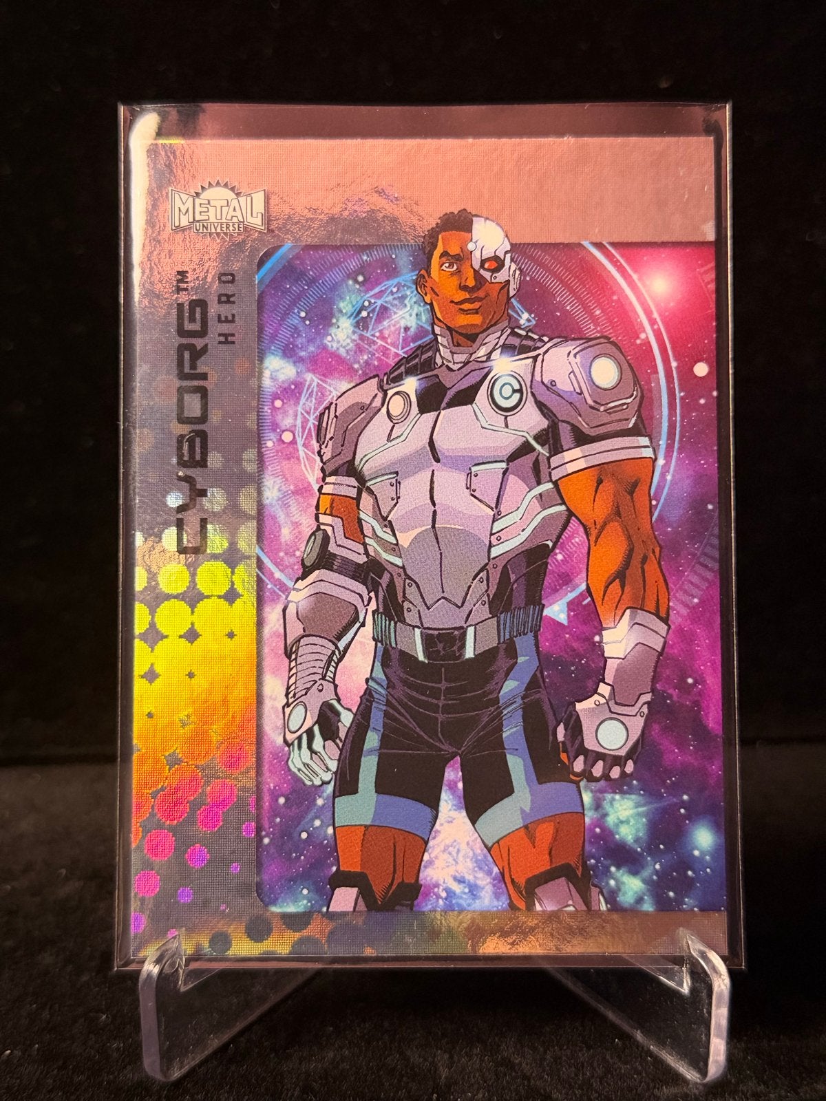 Upper Deck Skybox Metal Batman Cyborg Retribution Parallel, Verzamelen, Ophalen of Verzenden, Superheld, Zo goed als nieuw, Plaatje, Poster of Sticker