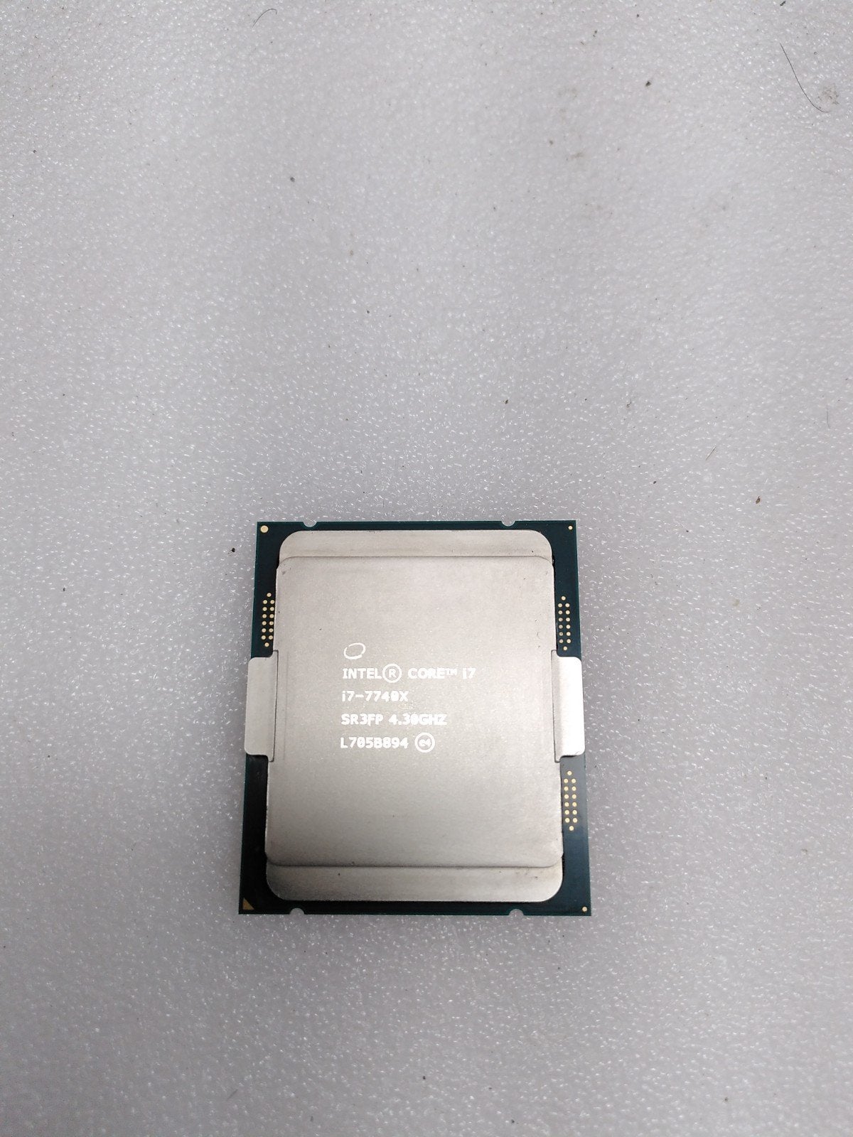 Zeer zeldzame Intel core i7-7740X 4.30ghz, 6-core, Refurbished, Ophalen of Verzenden, Intel Core i7