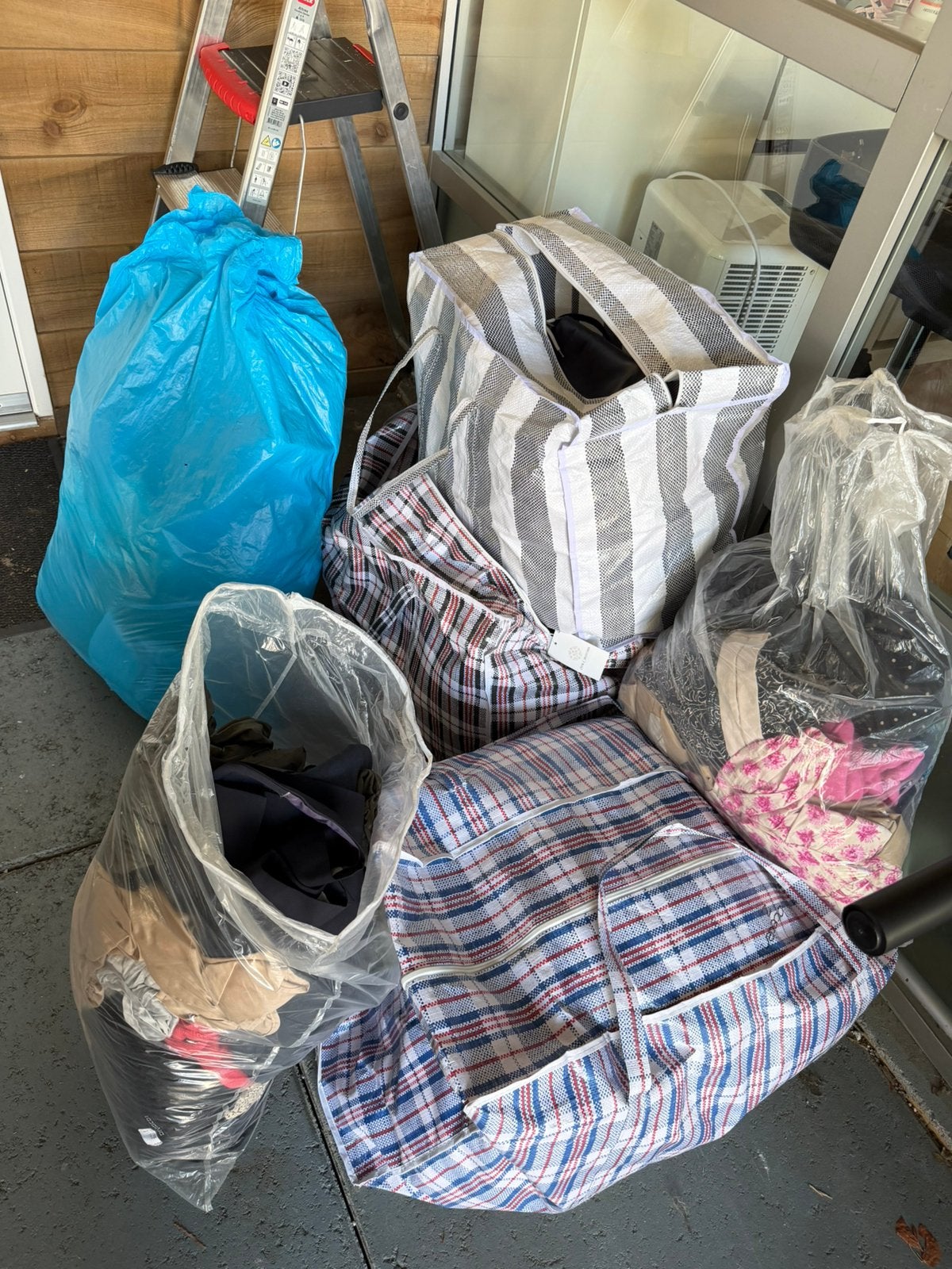 Grote partij kleding, Ophalen, Gedragen, Maat 42/44 (L)