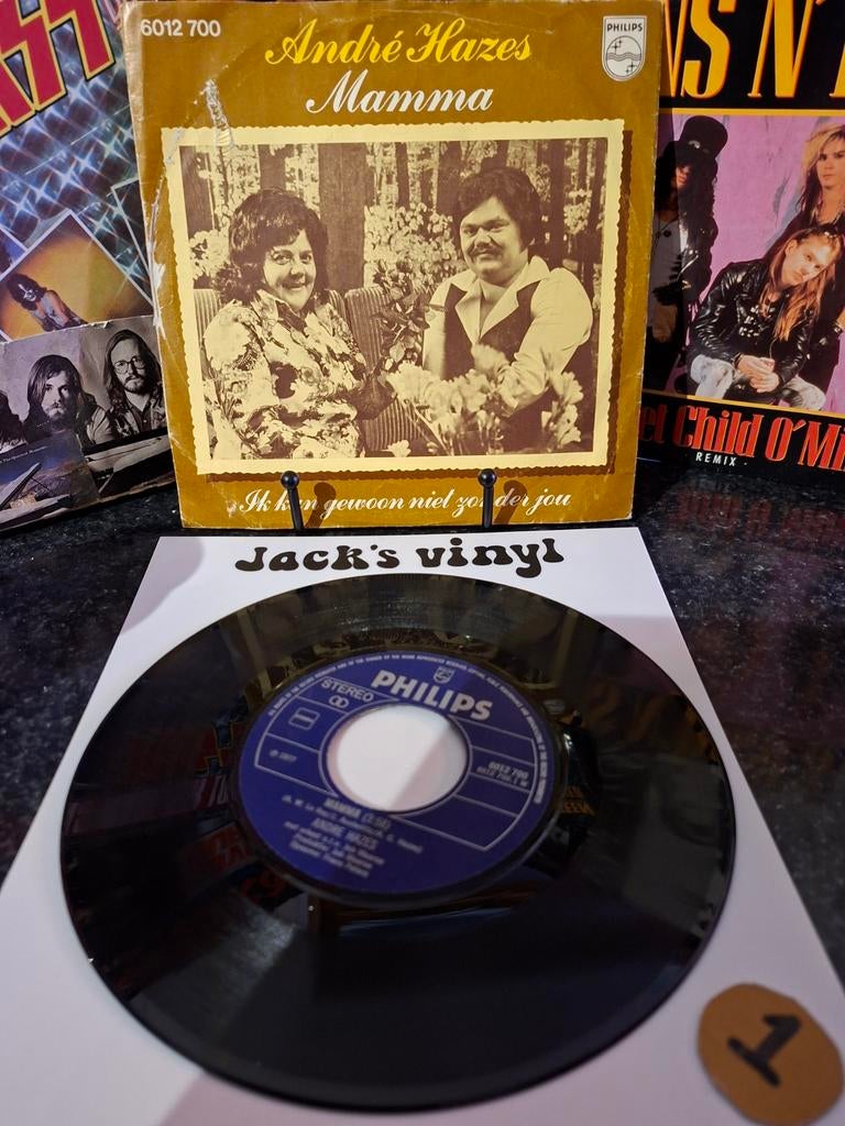 André Hazes - Mamma / Ik Kon Gewoon Niet Zo 1977/1, Ophalen of Verzenden, Gebruikt
