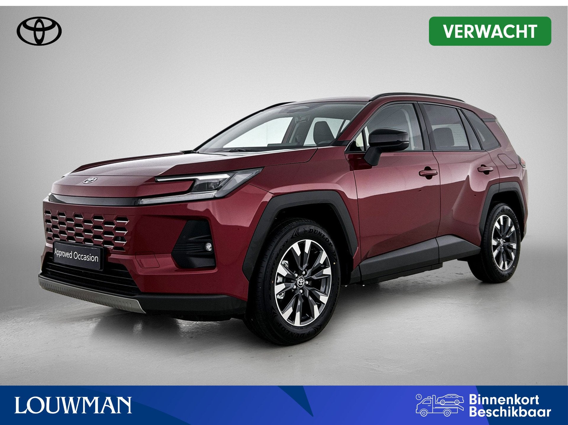 Toyota RAV4 Plug-in Hybrid 270 Dynamic (bj 2026, automaat), Automaat, Stof, Gebruikt, Zwart