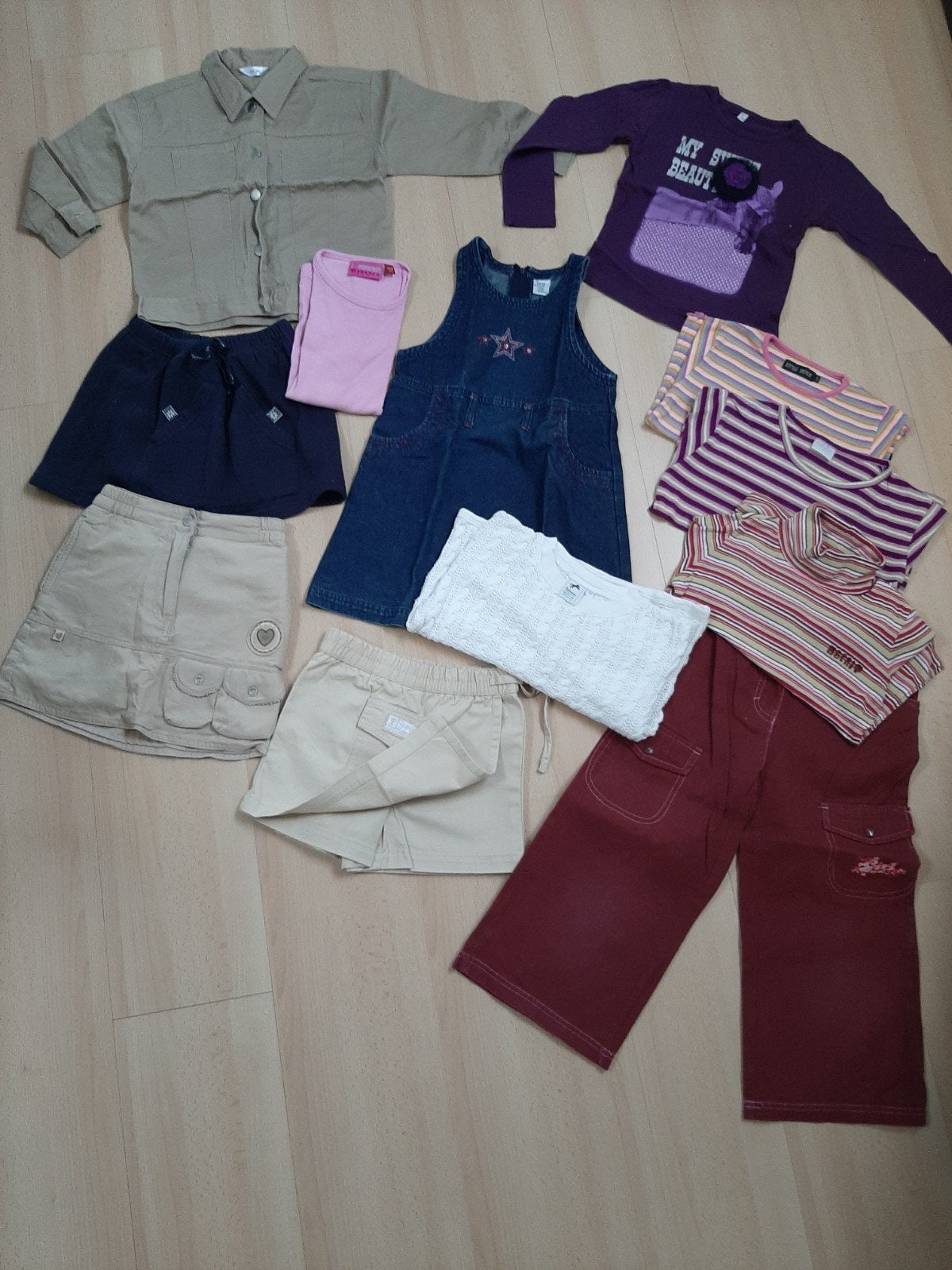 Meisjes kleding pakket, maat 110-116., Ophalen of Verzenden, Gebruikt, Meisje