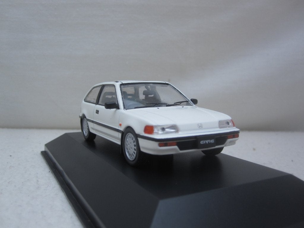 Honda Civic Si 1987 Wit 1:43 First43, Ophalen of Verzenden, Nieuw, Auto, Overige merken