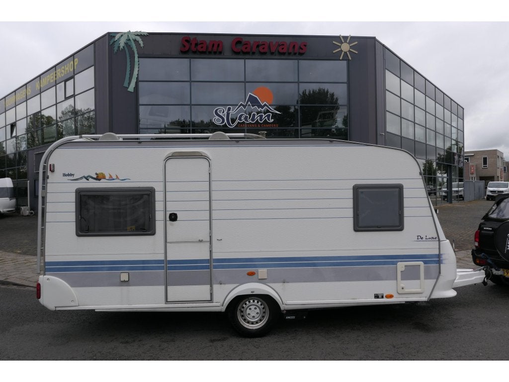 Hobby De luxe Easy 460 UFE inclusief mover, Caravans en Kamperen, Rondzit, Hobby, 750 - 1000 kg, Overige typen