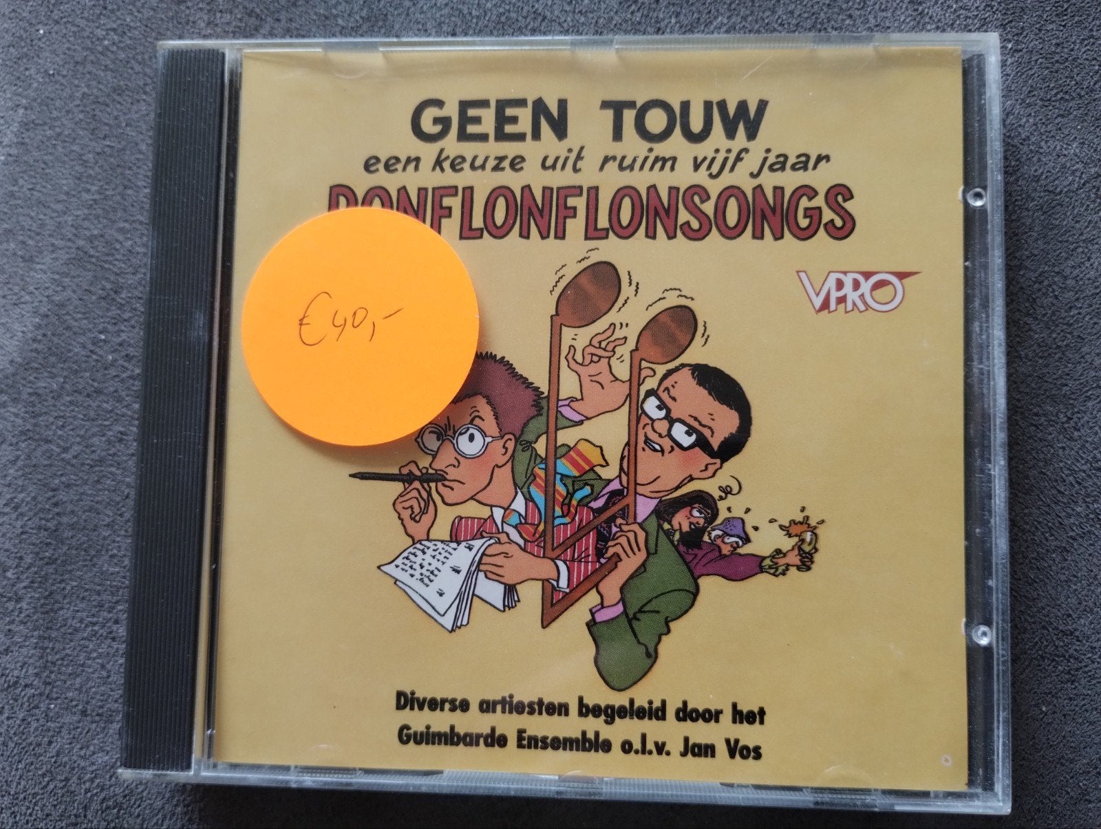 Ronflonflonsongs - Geen Touw (CD) Wim T Schippers, Ophalen of Verzenden, Gebruikt