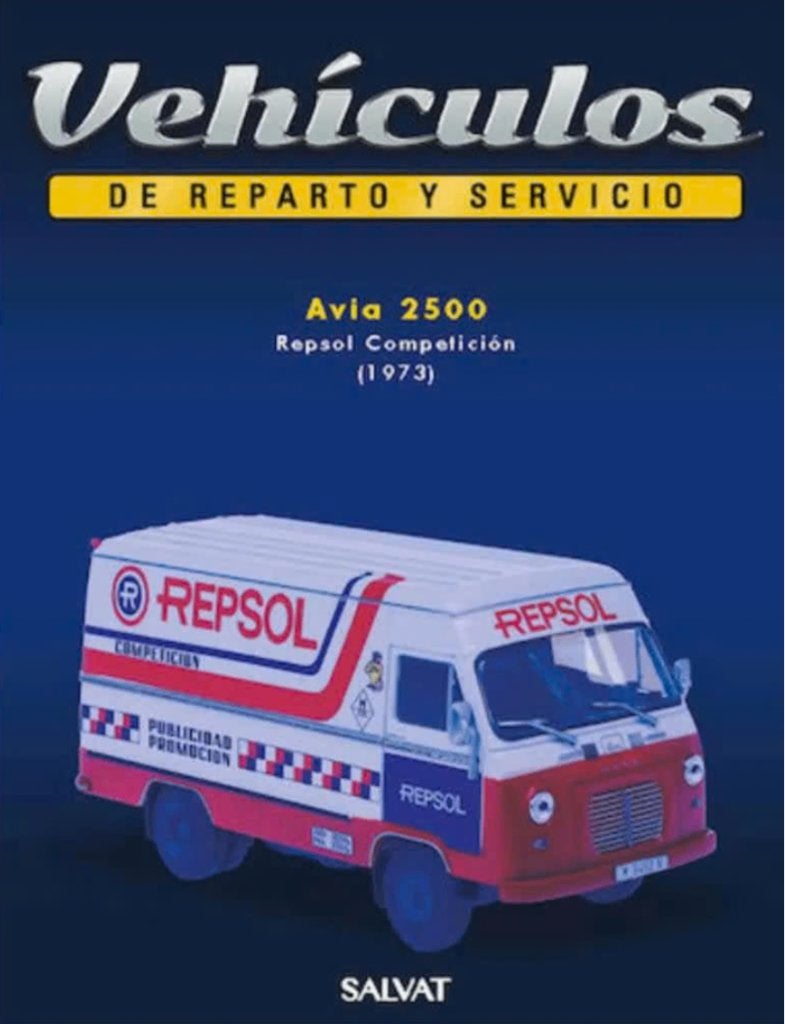Avia 2500 1973 REPSOL Benzine 1/43 reparto / servicio # 19, Hobby en Vrije tijd, Modelauto's | 1:43, Ophalen of Verzenden, Nieuw