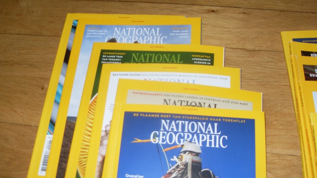 boeken nationaal geographic, Ophalen of Verzenden, Zo goed als nieuw, Wetenschap en Natuur
