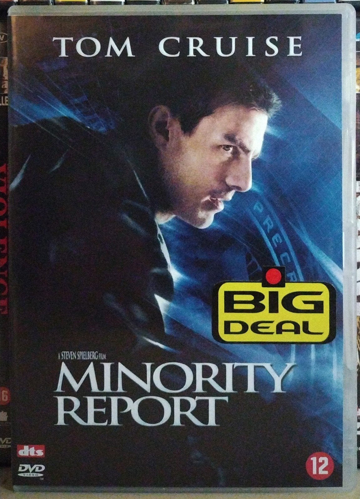 Minority Report (DVD) - Sci-fi thriller met Tom Cruise, Engels, Nederlands, Ophalen of Verzenden, Zo goed als nieuw