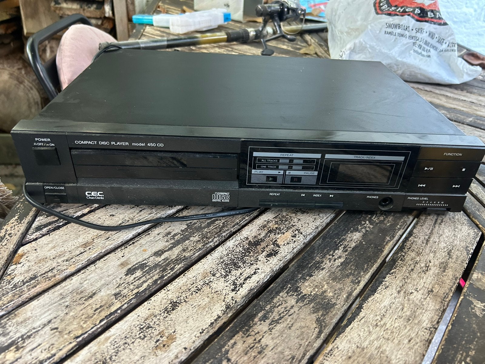 CEC 450CD Compact Disc Speler - Vintage CD-speler, Ophalen, Gebruikt, Overige merken