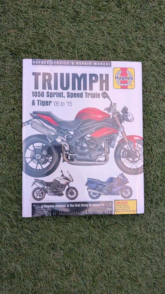 Haynes Werkplaatshandboek Triumph 1050 Sprint Speed Triple, Ophalen of Verzenden, Triumph