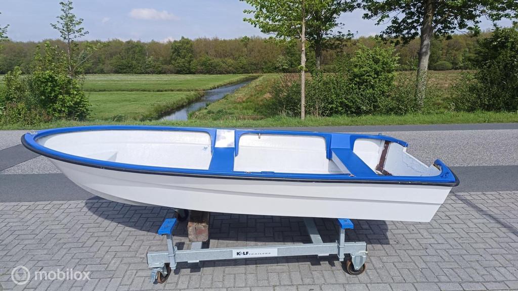 Polyester Console / Open Boot 4.00m –Opknapper met Poten, Gebruikt, Overige brandstoffen, Placom, Placom