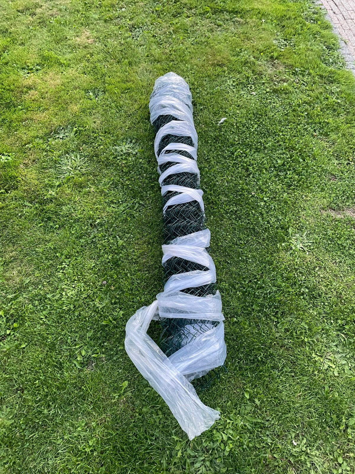 Groen geplastificeerd gaashekwerk - 10m x 150cm, Ophalen, Nieuw, IJzer, Gaashekwerk