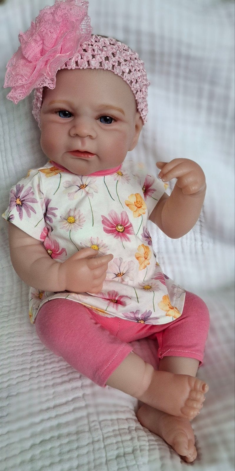 REBORN ELIJAH met lief snoetje., Verzamelen, Ophalen of Verzenden, Zo goed als nieuw, Pop