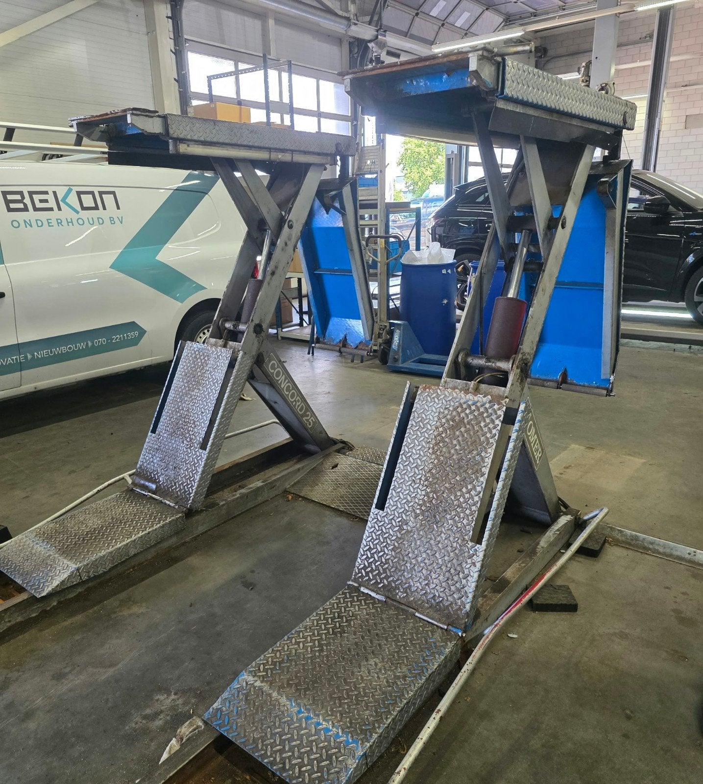 Schaarhefbrug OMER 2500 opbouw, Auto diversen, Ophalen of Verzenden, Gebruikt