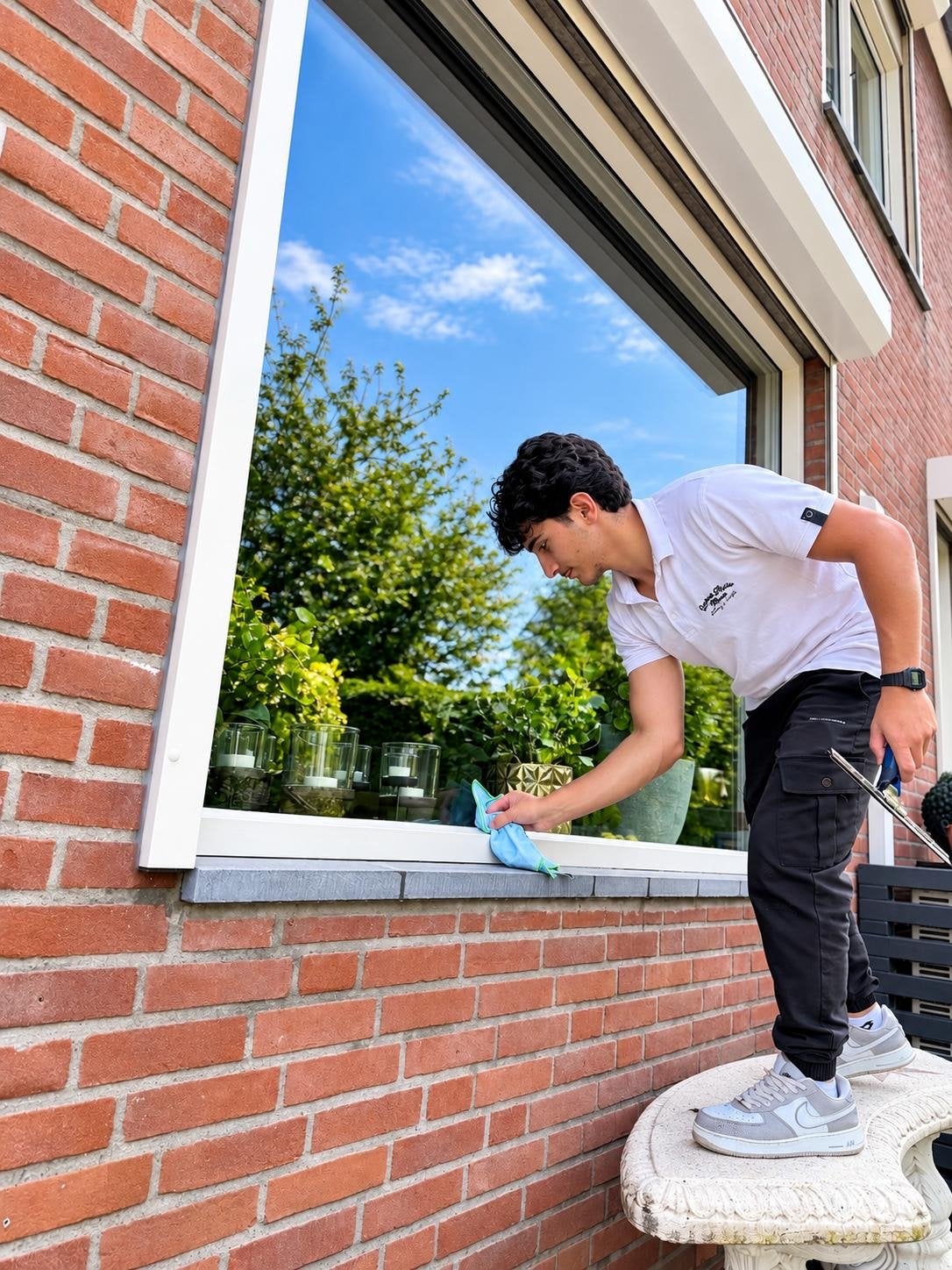 Glazenwasser / Kozijnen / Rolluiken, Diensten en Vakmensen, Glazenwassen binnen