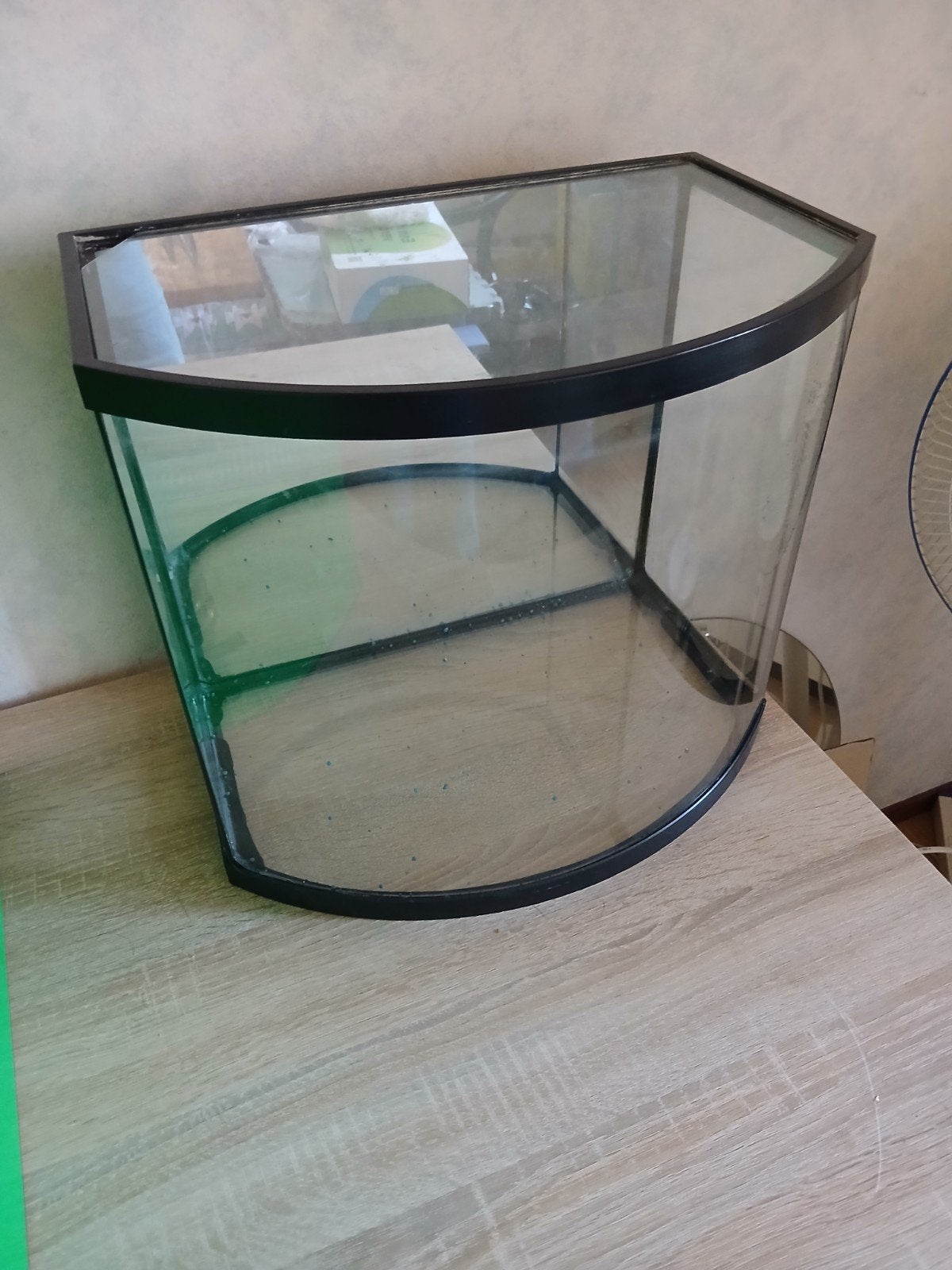 Vissekom te koop, Ophalen, Rond, Glas, Minder dan 55 cm