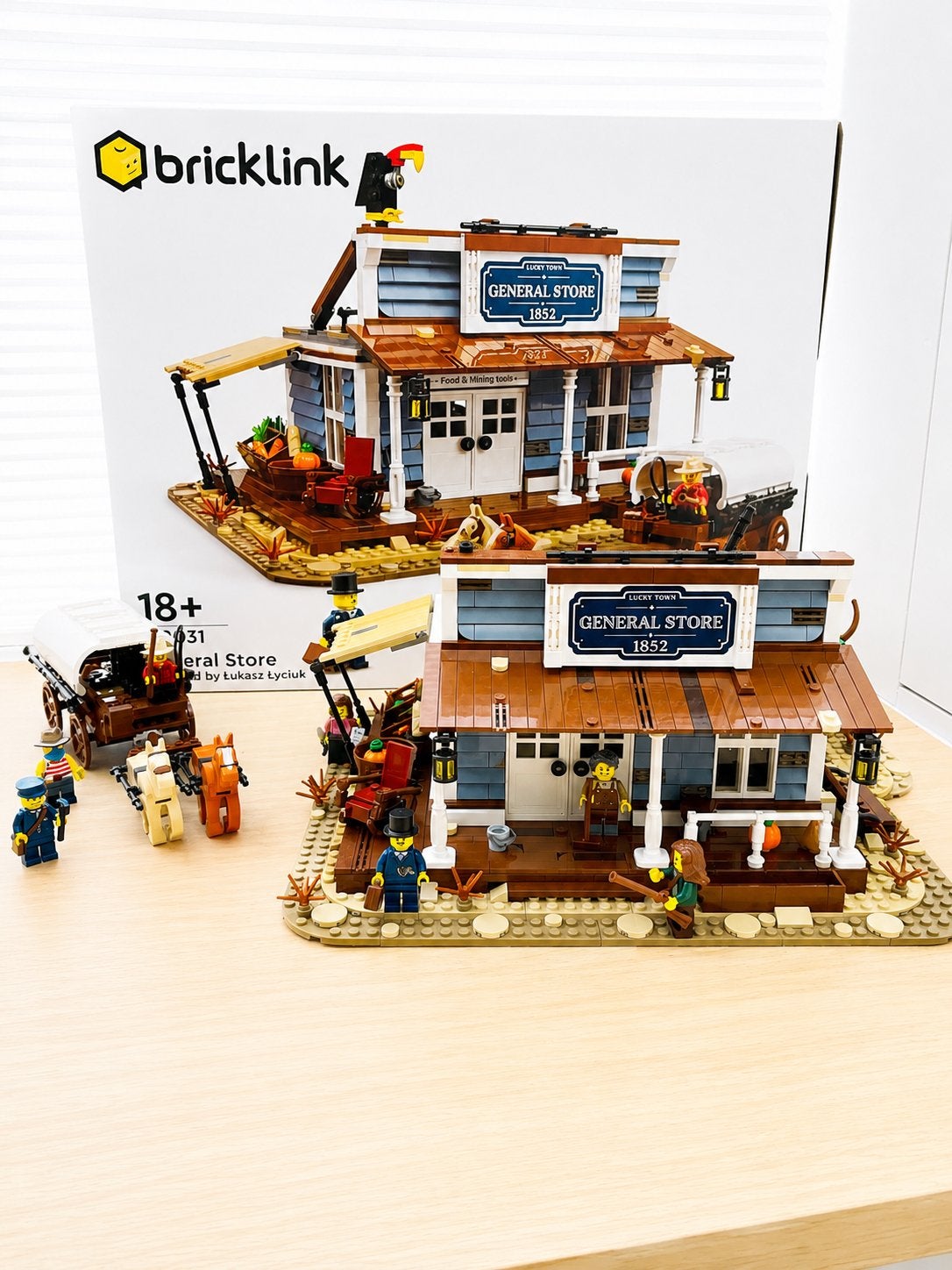 Lego Bricklink 910031 General Store, Ophalen of Verzenden, Zo goed als nieuw