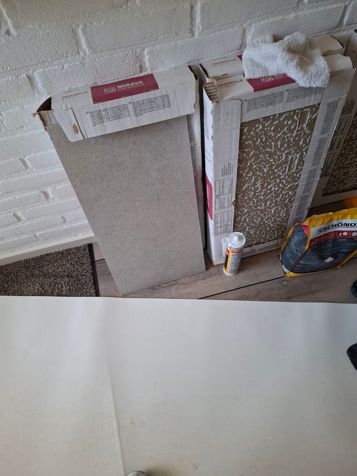 nieuwe tegels voor wand of vloer,te veel gekocht,19 stuks, Ophalen, 60 cm of meer, Nieuw, Vloertegels