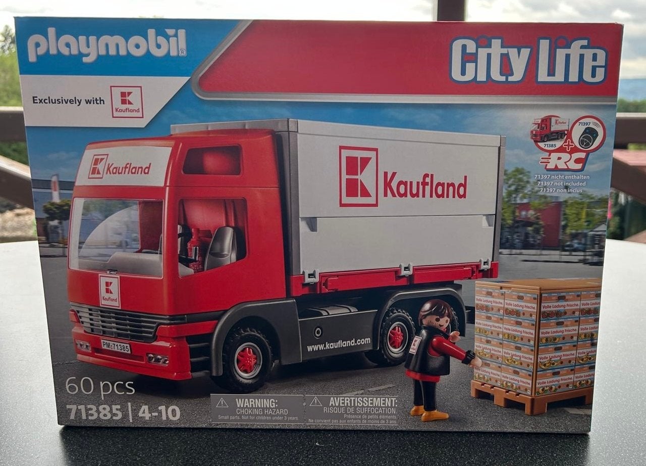 Playmobil City Life 71385 Kaufland Vrachtwagen Nieuw, Ophalen of Verzenden, Nieuw