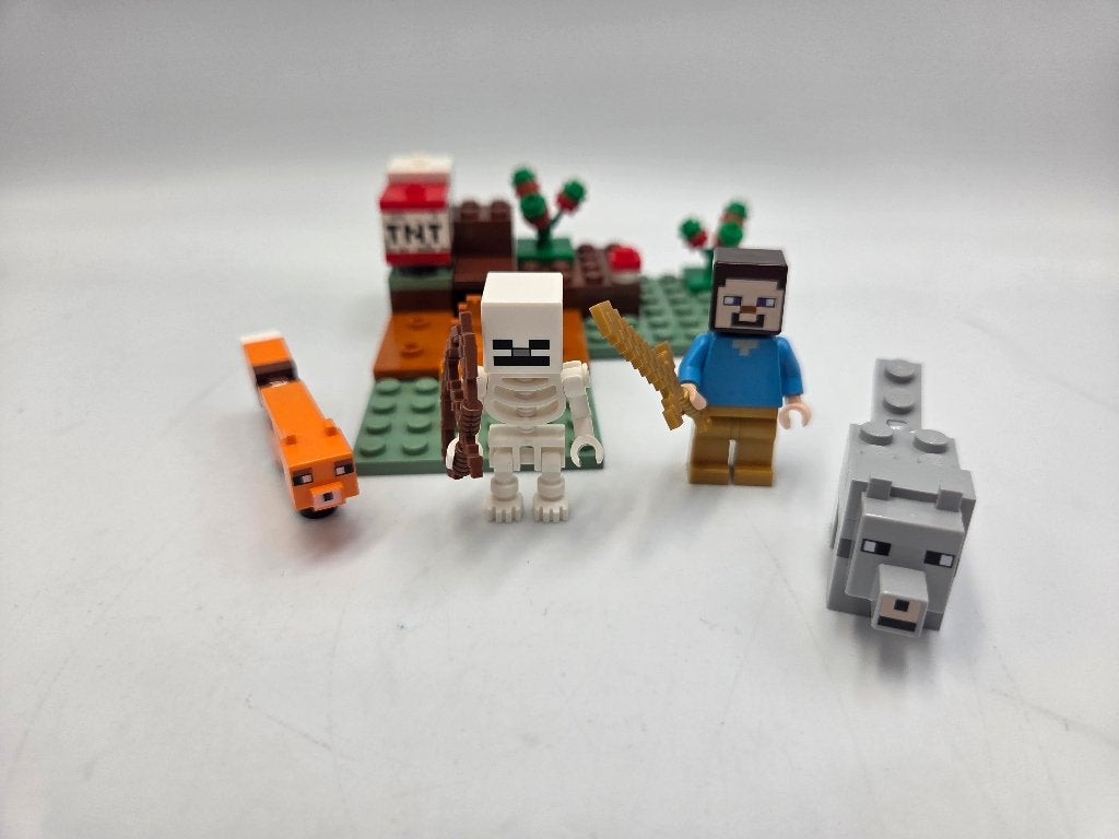 Lego Minecraft 21177 The Creeper Ambush, Compleet, Minecraft, Lego, Ophalen of Verzenden