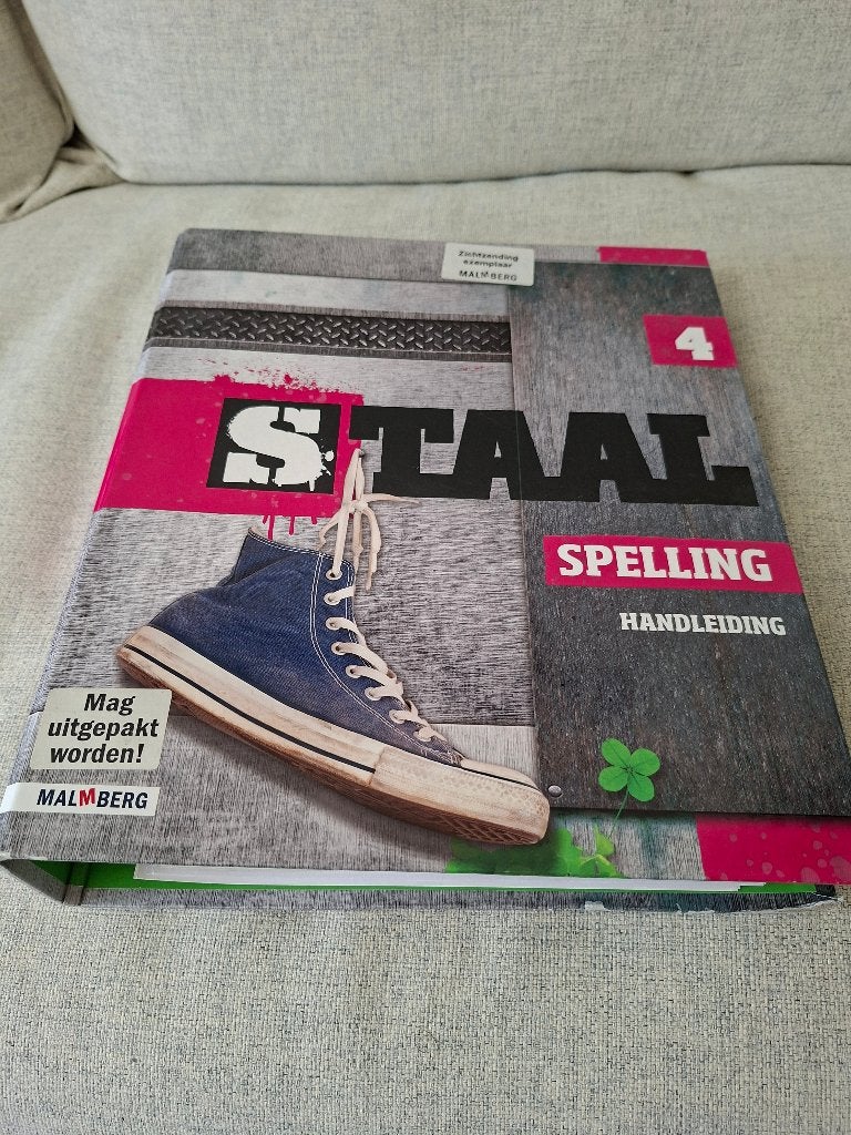 Staal Spelling Handleiding Groep 4, Boeken, Ophalen of Verzenden, Zo goed als nieuw, Overige niveaus, Nederlands