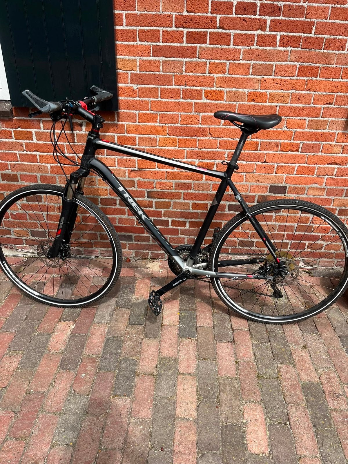 Trek Dual Sport Series 8.6 Hybride Fiets met Schijfremmen, Overige merken, 28 inch, Gebruikt, Vering