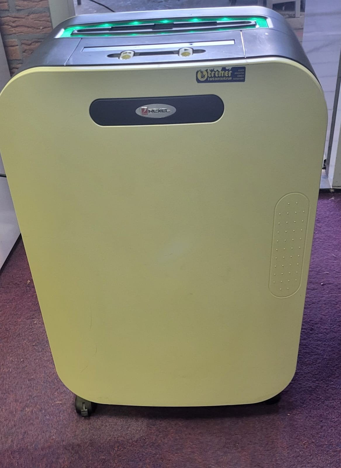 Rexel Mercury RDS2050 papiervernietiger, Ophalen, Gebruikt