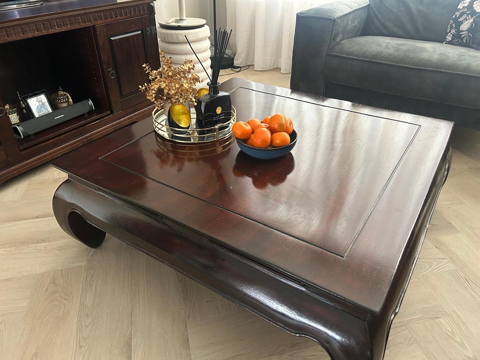 Salontafel, Huis en Inrichting, Ophalen, Zo goed als nieuw, Vierkant, 50 tot 100 cm
