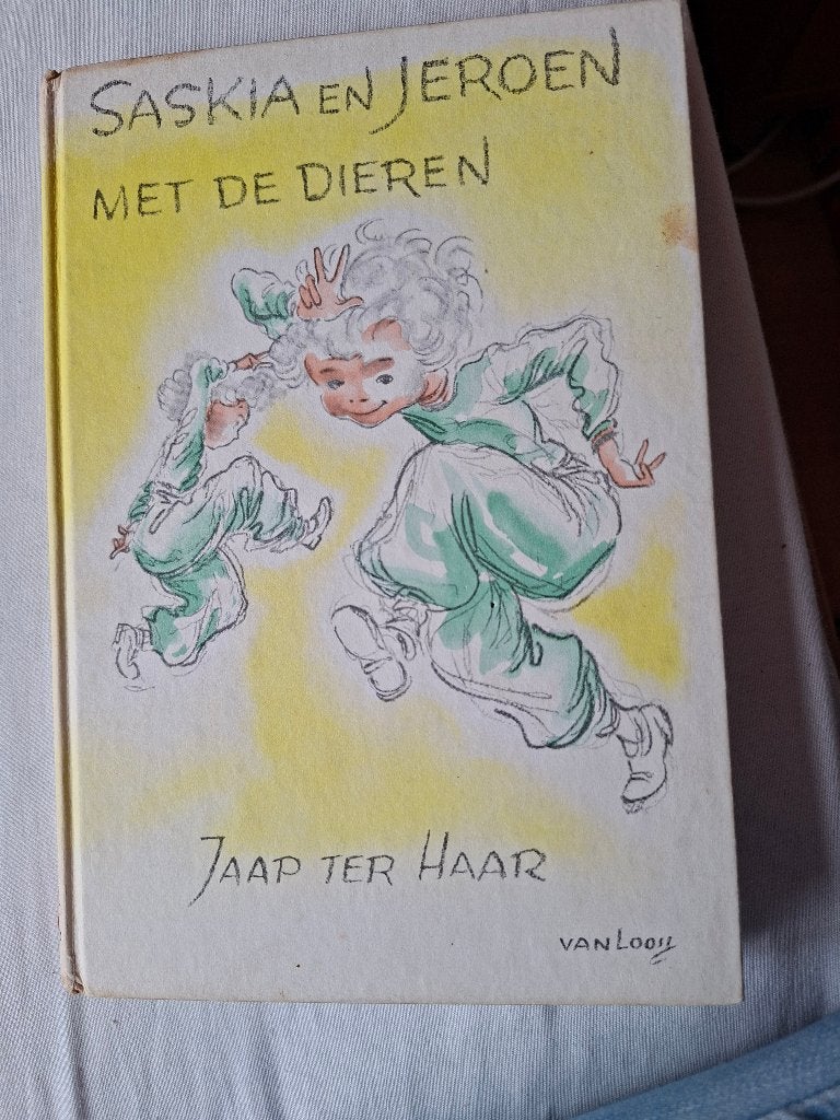 Jaap ter Haar, Saskia en Jeroen met de dieren, Ophalen of Verzenden, Zo goed als nieuw, Fictie algemeen