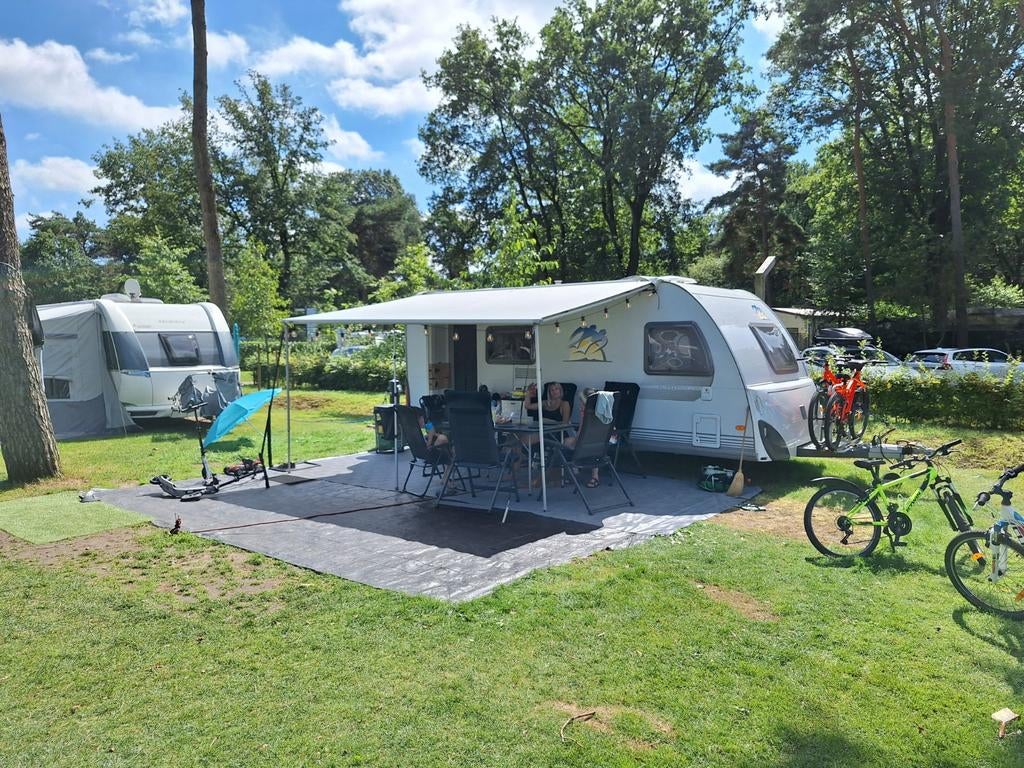 Complete Knaus Sudwind FSK 500 met stapelbed, mover en airco, Caravans en Kamperen, Caravans, Rondzit, Frans bed, 7 tot 8 meter