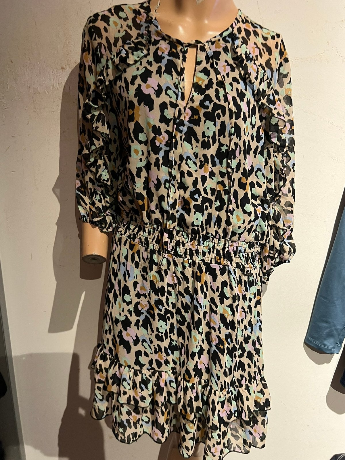 AMBIKA jurk maat L origineel zgan, Beige, Maat 42/44 (L), Ophalen of Verzenden, Zo goed als nieuw