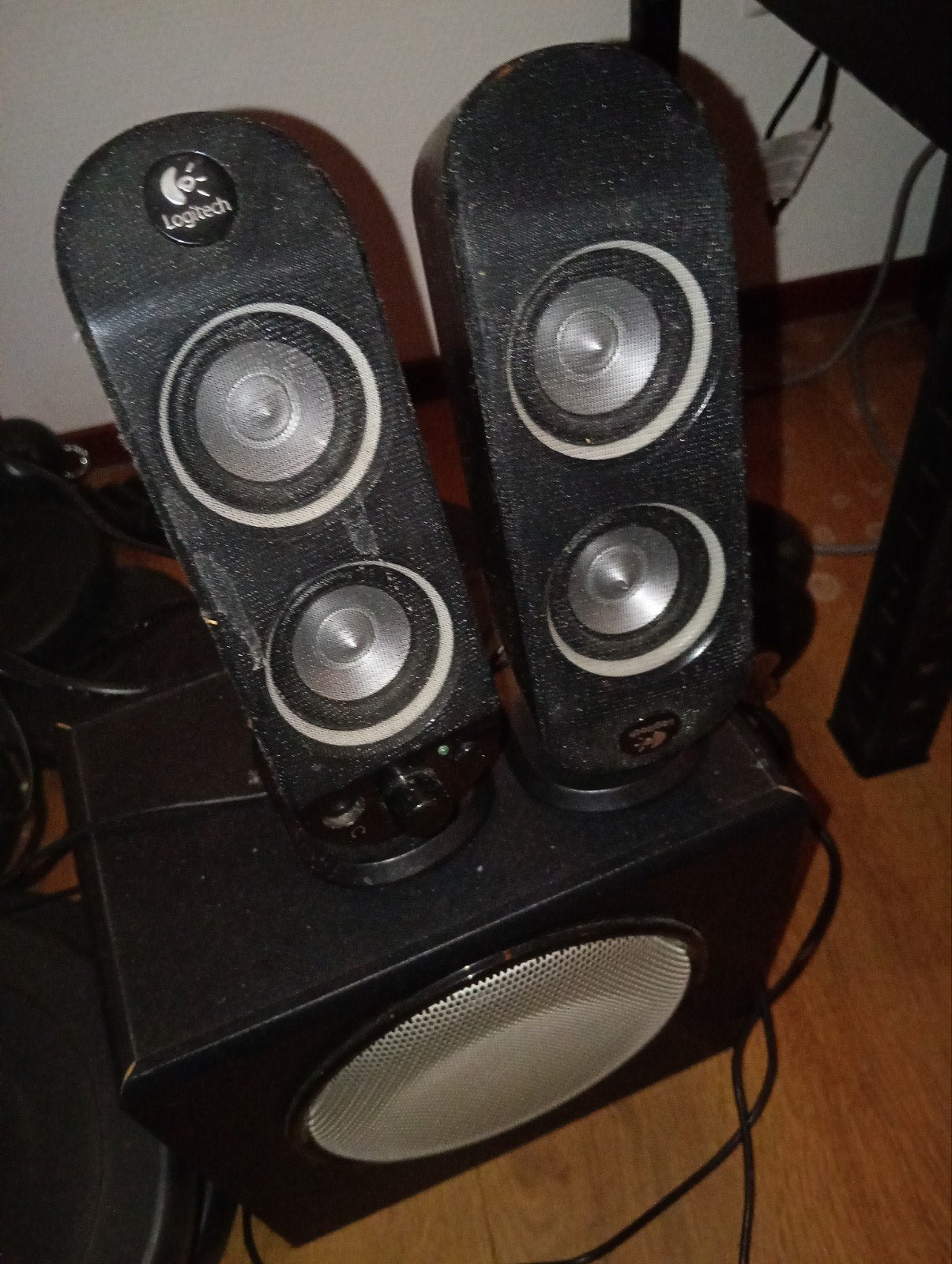 Logitech 2.1 Luidsprekerset met Subwoofer, Ophalen of Verzenden, Gebruikt, Audiokanaal 2.1, Logitech