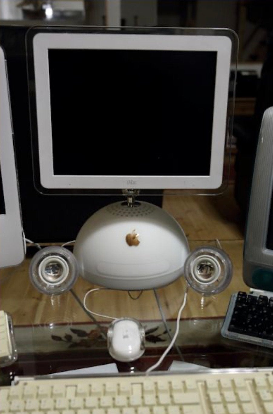 Apple iMac G4 (Lamp iMac) met speakers en muis, Ophalen, Gebruikt, Minder dan 4 GB, IMac