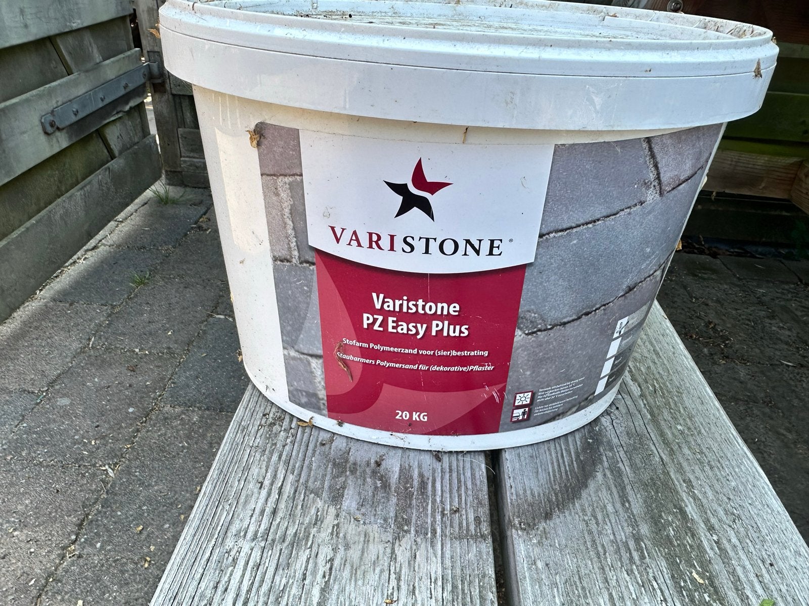Varistone PZ Easy Plus Voegmortel Natuurlijk 20 KG, Ophalen of Verzenden, Zo goed als nieuw