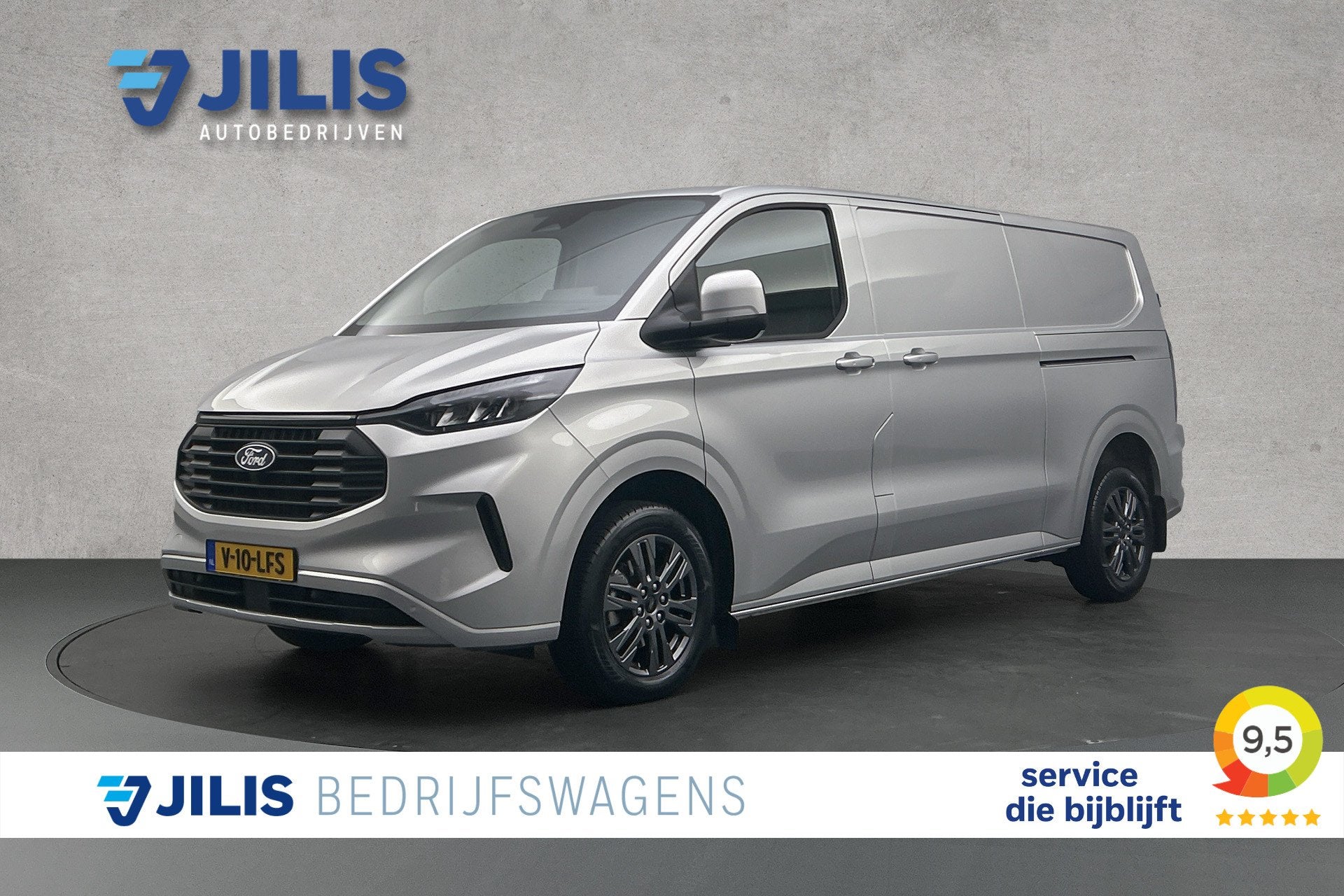 Ford Transit Custom 2.0 TDCI 170PK L2 Limited | Led | Camera, Auto's, Stof, Gebruikt, Euro 6, 4 cilinders