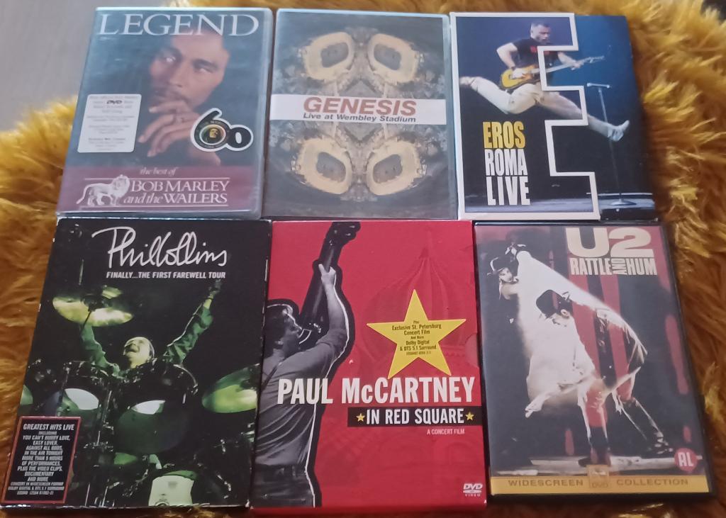 Live muziek dvd o.a phil, Cd's en Dvd's, Alle leeftijden, Verzenden, Zo goed als nieuw