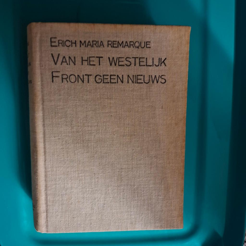 Van het Westelijk Front Geen Nieuws - zeldzame 9e druk (1929, Boeken, Ophalen of Verzenden, Gelezen, Erich Maria Remarque, Nederland