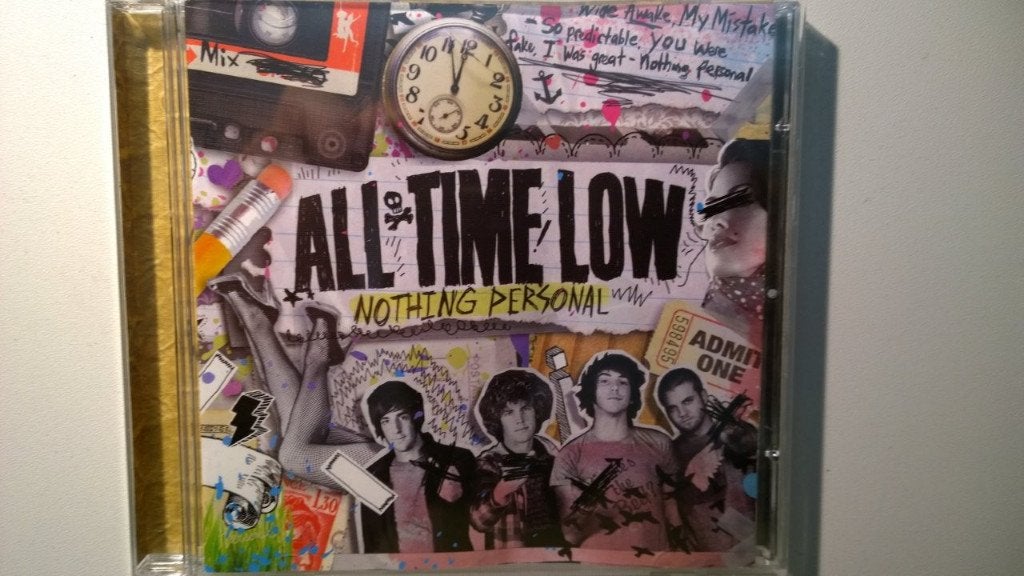 All Time Low - Nothing Personal, Cd's en Dvd's, Ophalen of Verzenden, Zo goed als nieuw, Poprock, Album