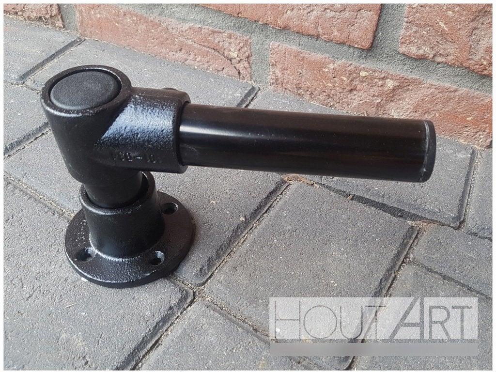 WCRolhouder steigerbuis zwart, Toilet-accessoire, Info@hout-art.nl, Nieuw, Ophalen of Verzenden