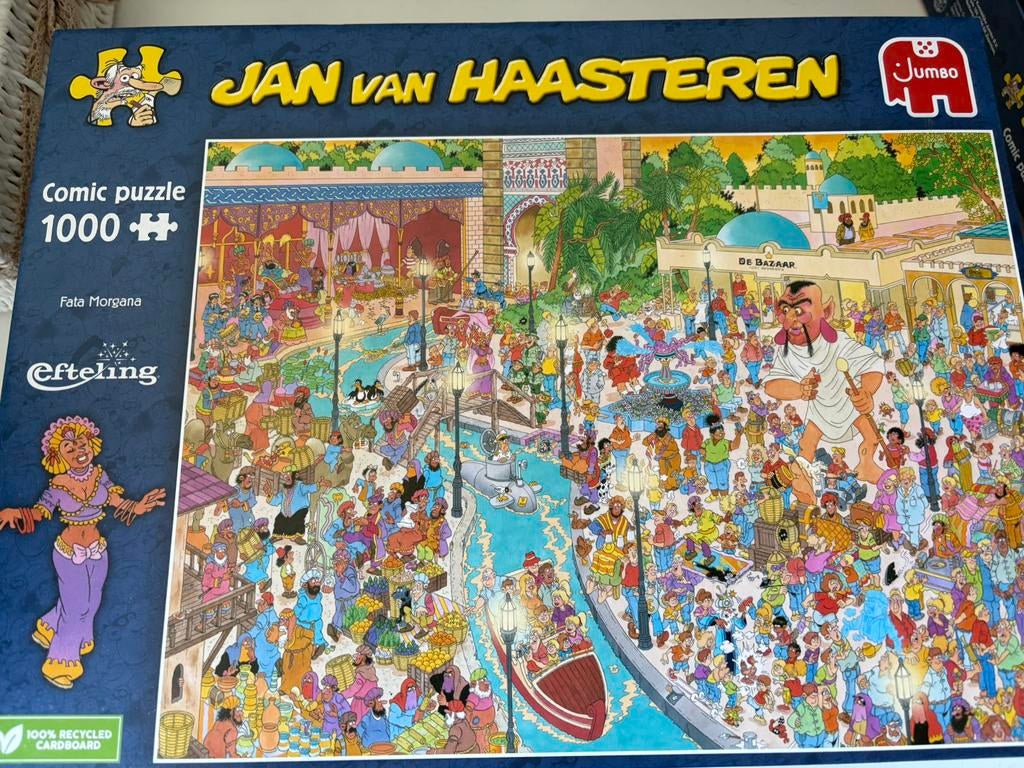 Jan van haasteren, Ophalen of Verzenden, 500 t/m 1500 stukjes, Zo goed als nieuw