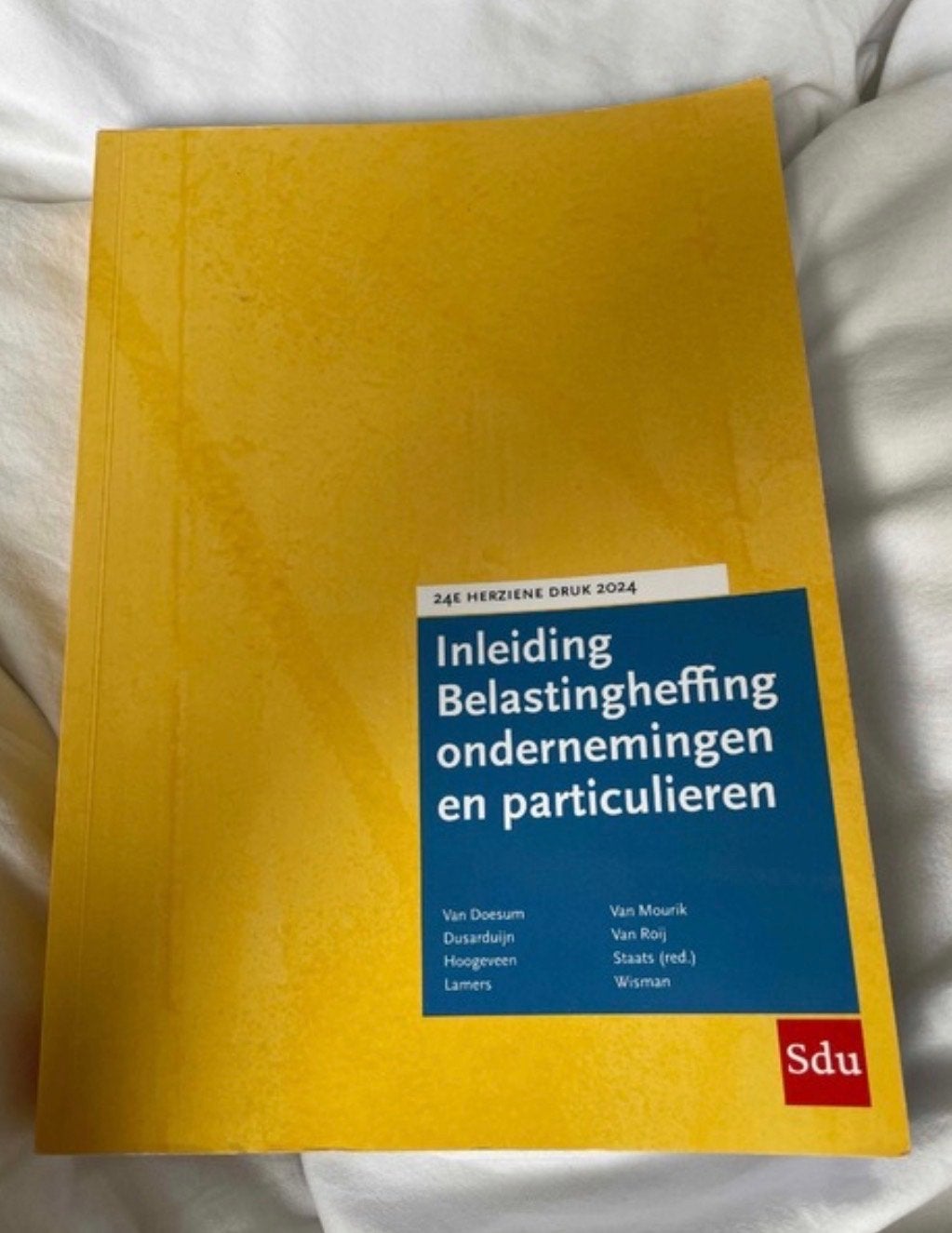 Inleiding Belastingheffing ondernemingen en particulieren, Ophalen of Verzenden, Gamma, Gelezen, WO