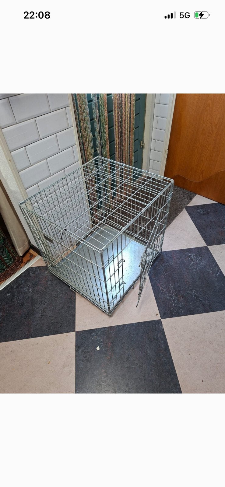 Bench voor middelgrote hond, Dieren en Toebehoren, Ophalen, Zo goed als nieuw, 75 tot 110 cm, Minder dan 65 cm