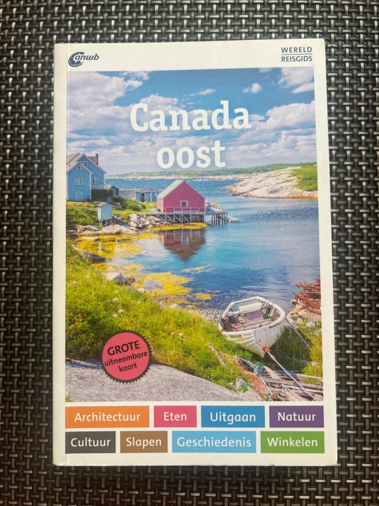 ANWB Wereld Reisgids Canada Oost - Grote uitneembare kaart, Boeken, Reisgidsen, Ophalen of Verzenden, Noord-Amerika, Reisgids of -boek